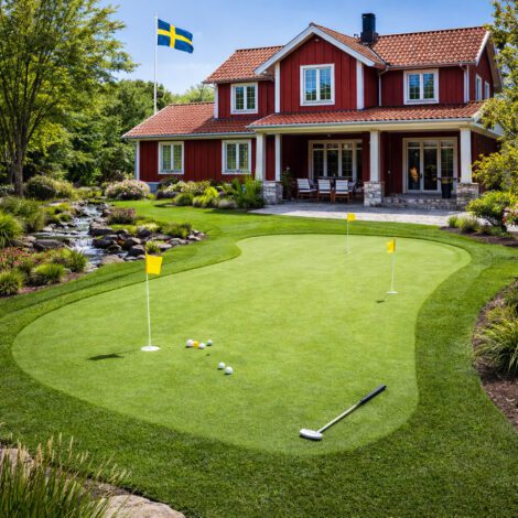 Gräsmatta Svingel _ Perfekt för Sund, Slitstark och Skottät Gräsyta