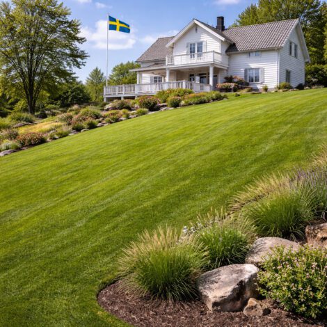 Gräsmatta slänt _ Lämpligt till vägrenar och stora ytor