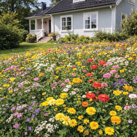 Blomsterängsblandning Lågväxande 1000x1000