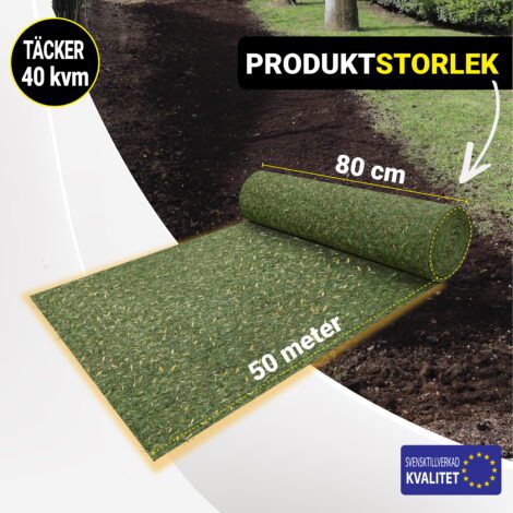 Gräsmatta 40kvm